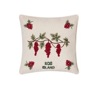 ΜΑΞΙΛΑΡΟΘΗΚΗ (42cm x 42cm) υφαντή κόκκινο σταφύλι ΚΩΣ 5206978119958 SilkFashion |  Μαξιλάρια διακοσμητικά στο espiti