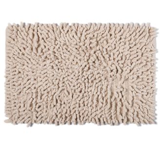 Πατάκι μπάνιου γαριδάκι (50cm x 80cm) μπέζ 6978000004280 SilkFashion |  Πατάκια Μπάνιου στο espiti