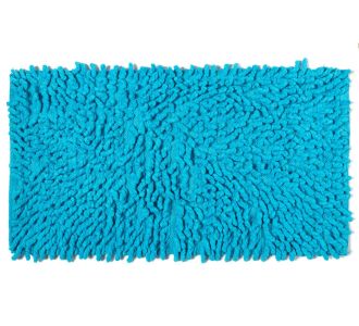 Πατάκι μπάνιου γαριδάκι (50cm x 80cm) σιέλ 6978000004282 SilkFashion |  Πατάκια Μπάνιου στο espiti