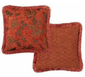 Μαξιλαροθήκη 213 (45cm x 45cm) κεραμιδί 6978000004283 SilkFashion |  Μαξιλάρια διακοσμητικά στο espiti