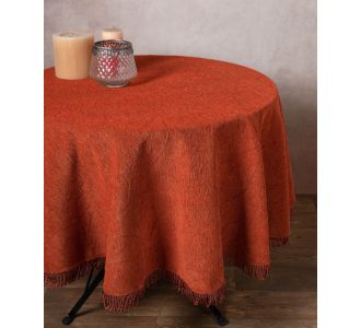 Σενίλ ροτόντα 055 (175cm) πορτοκαλί 6978000004288 SilkFashion |  Τραπεζομάντηλα στο espiti