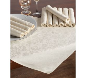 Πετσέτες φαγητού 1010 (45cm X 45cm) μπέζ 6978000004322 SilkFashion |  Τραπεζομάντηλα στο espiti