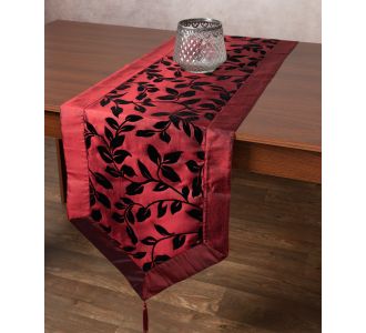 Σατέν τραβέρσα 081 (40cm x 175cm) μπορντώ 6978000004337 SilkFashion |  Τραπεζομάντηλα στο espiti