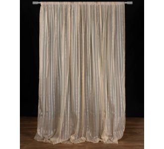 Κουρτίνα nx6104 (280cm x 300cm) με τρέσα ivory 6978000004390 Array |  Ετοιμες μονοχρωμες κουρτίνες στο espiti