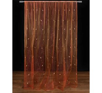 Κουρτίνα zg5724 (280cm x 300cm) με τρέσα πορτοκαλί 6978000004391 Array |  Ετοιμες μονοχρωμες κουρτίνες στο espiti