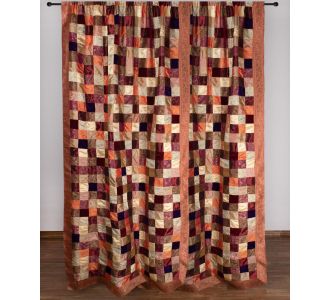 Κουρτίνα 6380 (150cm x 275cm) με τούνελ μπορντώ 6978000004428 SilkFashion |  Ετοιμες μονοχρωμες κουρτίνες στο espiti