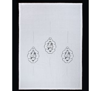 κουρτίνα 727 (210cm x 300cm) λευκή με τούνελ 6978000004532 SilkFashion |  Ετοιμες κουρτίνες με σχέδιο στο espiti