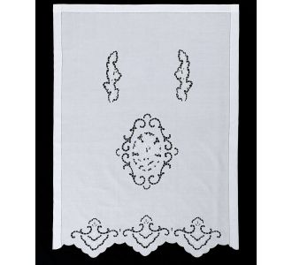 κουρτίνα 499 (200cm x 300cm) λευκή με τούνελ 6978000004539 SilkFashion |  Ετοιμες κουρτίνες με σχέδιο στο espiti