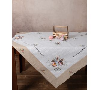 Πασχαλινό τραπεζομάντηλο (140cm x 180cm) 3425 6978000004609 SilkFashion |  Τραπεζαρία-Κουζίνα στο espiti