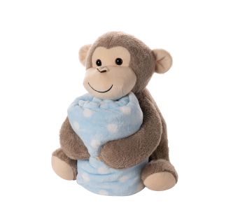 ΒΕΒΕ FLANNEL ΚΟΥΒΕΡΤΑΚΙ (80cm x 120cm) μπέζ μαιμουδάκι σιέλ 5206978157073 SilkFashion |  Βρεφικά Διάφορα στο espiti