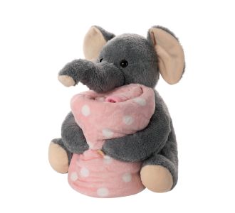 ΒΕΒΕ FLANNEL ΚΟΥΒΕΡΤΑΚΙ (80cm x 120cm) γκρί ελεφαντάκι ρόζ 5206978157141 SilkFashion |  Βρεφικά Διάφορα στο espiti