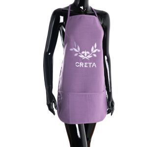 Ολόσωμη ποδιά BG23a (50cm x 70cm) μώβ CRETA 6978000004720 SilkFashion |  Ποδιές - Πιάστρες στο espiti