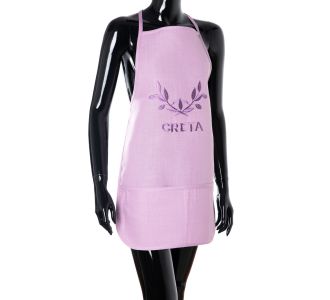 Ολόσωμη ποδιά BG23a (50cm x 70cm) λιλά CRETA 6978000004721 SilkFashion |  Ποδιές - Πιάστρες στο espiti