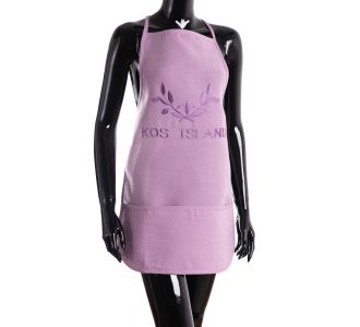 Ολόσωμη ποδιά BG23a (50cm x 70cm) λιλά KOS 6978000004739 SilkFashion |  Ποδιές - Πιάστρες στο espiti