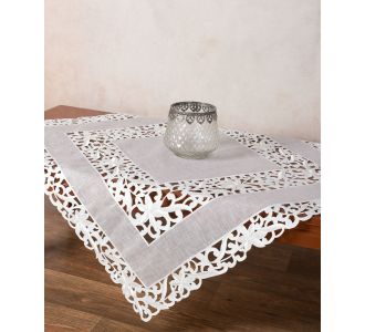 Σατέν κοφτό τραπεζοκαρέ (135cm x 135cm) 156 6978000004806 SilkFashion |  Τραπεζομάντηλα στο espiti