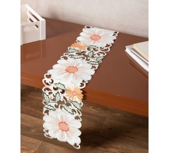 Σατέν κοφτή τραβέρσα (20cm x 150cm) 291 πορτοκαλί 6978000004827 SilkFashion |  Τραπεζομάντηλα στο espiti