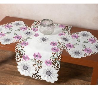 Σατέν κοφτό σεμέν (40cm x 110cm 2 x 40cm x 40cm) 291 μώβ 6978000004832 SilkFashion |  Τραπεζομάντηλα στο espiti