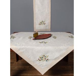 Καρέ 2417 (85cm x 85cm) 6978000004835 SilkFashion |  Τραπεζομάντηλα στο espiti