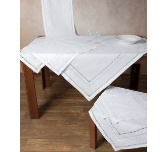 Σετ 601 (7 τεμαχίων) λευκό 6978000004907 SilkFashion |  Τραπεζομάντηλα στο espiti