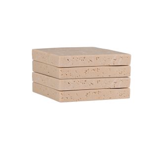 ESTIA ΣΟΥΒΕΡ ΜΕ ΟΨΗ TRAVERTINE 10x10cm ΣΕΤ 4ΤΕΜ. - 07-36867 Estia |  Είδη Σερβιρίσματος στο espiti