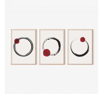 Πίνακας Mistra pakoworld τρίπτυχος με ψηφιακή εκτύπωση και πλαίσιο 33x1.5x48εκ |  Πίνακες στο espiti