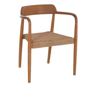 ΠΟΛΥΘΡΟΝΑ ΤΡΑΠΕΖΑΡΙΑΣ ROBBY HM18350 ΞΥΛΟ TEAK & ΣΧΟΙΝΙ VIRO ΦΥΣΙΚΟ 55x50x71Υεκ. |  Καρέκλες στο espiti