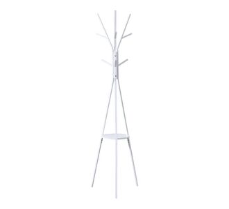 Καλόγερος Denner pakoworld μέταλλο σε λευκή απόχρωση 48.5x48.5x180εκ |  Καλόγεροι -Κρεμάστρες στο espiti