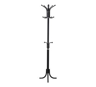 Καλόγερος Mendora pakoworld μέταλλο σε μαύρη απόχρωση 40x40x180εκ |  Καλόγεροι -Κρεμάστρες στο espiti