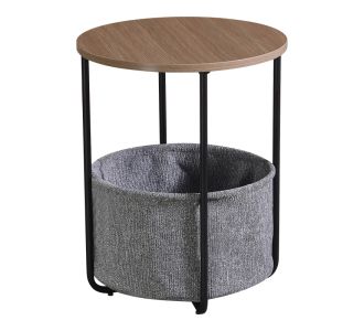 Βοηθητικό τραπέζι Fredami pakoworld sonoma Φ40x50εκ |  Τραπεζάκια βοηθητικά στο espiti