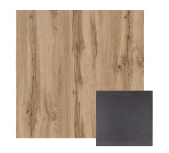 ΕΠΙΦΑΝΕΙΑ ΤΡΑΠΕΖΙΟΥ HPL ΤΕΤΡΑΓΩΝΗ HM5837.36 ΟΨΗ OAK 60x60εκ. |  Τραπέζια κήπου στο espiti