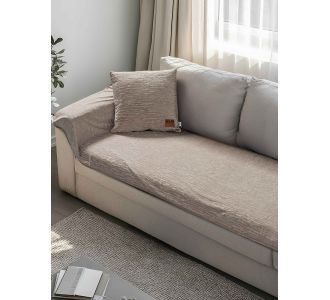 Μεμονωμένο γούνινo κάλύμμα VERITAS BEIGE PET Μεμονωμένο γούνινο κάλυμμα για τριθέσιο καναπέ  180 x 90 εκ. MADI |  Καλύμματα Σαλονιού(ελαστικά-καπιτονέ) στο espiti