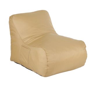 Πουφ ξαπλώστρα Belogan pakoworld αδιάβροχο σε μπεζ απόχρωση 73x94x65εκ |  Πουφ στο espiti