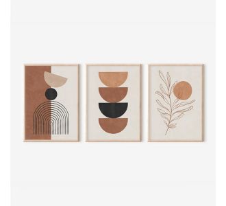 Πίνακας Mistel pakoworld τρίπτυχος με ψηφιακή εκτύπωση και πλαίσιο 33x1.5x48εκ |  Πίνακες στο espiti