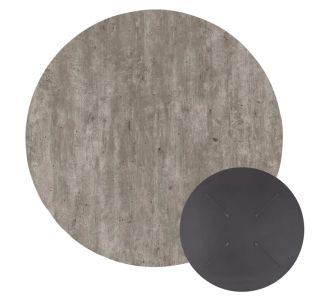 ΕΠΙΦΑΝΕΙΑ ΤΡΑΠΕΖΙΟΥ HPL ΣΤΡΟΓΓΥΛΗ HM5841.37 CONCRETE Φ60εκ. |  Τραπέζια κήπου στο espiti
