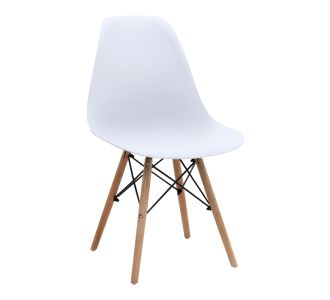 Καρέκλα τραπεζαρίας Nova Megapap PP λευκό - ξύλινο φυσικό πόδι 46x51x80εκ. |  Πολυθρόνες τραπεζαρίας στο espiti