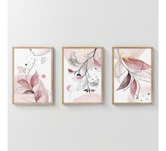 Πίνακας Dralis pakoworld τρίπτυχος με ψηφιακή εκτύπωση και πλαίσιο 33x1.5x48εκ |  Πίνακες στο espiti