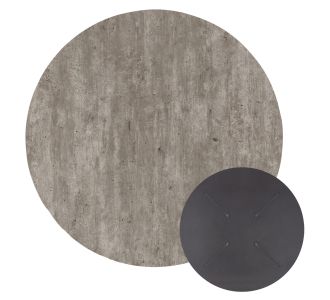 ΕΠΙΦΑΝΕΙΑ ΤΡΑΠΕΖΙΟΥ HPL ΣΤΡΟΓΓΥΛΗ HM5842.37 CONCRETE Φ70εκ. |  Τραπέζια κήπου στο espiti