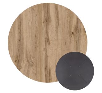 ΕΠΙΦΑΝΕΙΑ ΤΡΑΠΕΖΙΟΥ HPL ΣΤΡΟΓΓΥΛΗ HM5842.36 SONAMA OAK Φ70εκ. |  Τραπέζια κήπου στο espiti