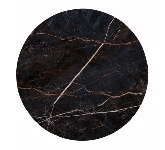 ΕΠΙΦΑΝΕΙΑ ΤΡΑΠΕΖΙΟΥ HPL ΣΤΡΟΓΓΥΛΗ HM6351.34 BLACK MARBLE Φ120εκ. |  Τραπέζια κήπου στο espiti