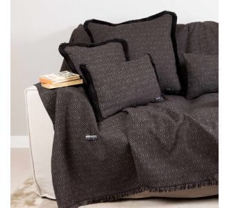 ΡΙΧΤΑΡΙ    ΡΑΝΙΟΝ 1ΤΕΜ ΜΑΥΡΟ/ΜΠΕΖ (1 ) 180Χ180CΜ ΣΕΝΙΛ ΖΑΚΑΡ   ΑSLΑΝΙS ΗΟΜΕ |  Ριχτάρια στο espiti