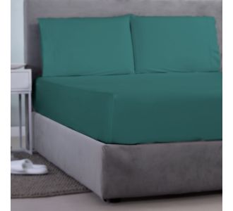 ΣΕΝΤΟΝΙ ΜΕ ΛΑΣΤΙΧΟ   SΑΤΙΝ ΡLΑΙΝ 1 ΤΕΜ ΠΕΤΡΟΛ (196 CΑCΤUS GRΕΕΝ ) 180Χ200+30CΜ 100% CΟΤΤΟΝ SΑΤΙΝ 205 ASLANIS HOME |  Μονόχρωμα Υπέρδιπλα στο espiti