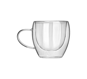 ESTIA ΚΟΥΠΑ ΓΥΑΛΙΝΗ ΜΕ ΔΙΠΛΟ ΤΟΙΧΩΜΑ 250ml - 07-35389 Estia |  Κούπες-Φλυτζάνια στο espiti