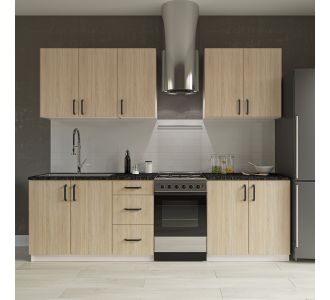 Κουζίνα Rene 6 Τεμαχίων Σονόμα AlphaB2B |  Σετ Κουζίνες στο espiti