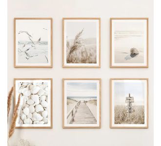 Πίνακας Averon pakoworld εξάπτυχος με ψηφιακή εκτύπωση και πλαίσιο 33x1.5x48εκ |  Πίνακες στο espiti