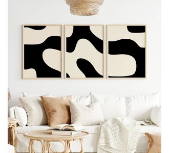 Πίνακας Krynn pakoworld τρίπτυχος με ψηφιακή εκτύπωση και πλαίσιο 33x1.5x48εκ |  Πίνακες στο espiti