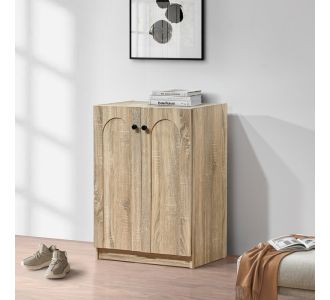 Παπουτσοθήκη-ντουλάπι Ambera pakoworld σε sonoma απόχρωση 60x36.5x81.5εκ |  Παπουτσοθήκες στο espiti