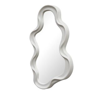 Καθρέπτης Liquid pakoworld pp σε λευκή απόχρωση 26x2.7x39εκ |  Καθρέπτες στο espiti