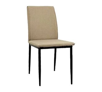 ΚΑΡΕΚΛΑ ΤΡΑΠΕΖΑΡΙΑΣ PERKY HM18347.04 ΜΠΕΖ ΥΦΑΣΜΑ-ΜΕΤΑΛ. ΠΟΔΙΑ ΜΑΥΡΑ 42x58x89,5Υεκ |  Καρέκλες στο espiti