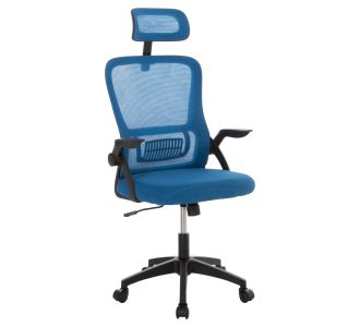 ΚΑΡΕΚΛΑ ΓΡΑΦΕΙΟΥ BLAZER HM1205.03 ΜΠΛΕ MESH-ΜΑΥΡΟΣ ΣΚΕΛΕΤΟΣ NYLON 60,5x47x85,5Υεκ. |  Καρέκλες γραφείου στο espiti