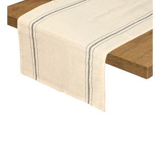 ESTIA ΡΑΝΕΡ ΤΡΑΠΕΖΙΟΥ RUSTIC 40x150cm ΓΚΡΙ - 07-36140 Estia |  Είδη Σερβιρίσματος στο espiti